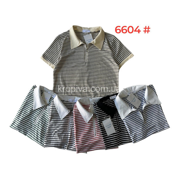 Женская футболка 6604 микс оптом 010326-83