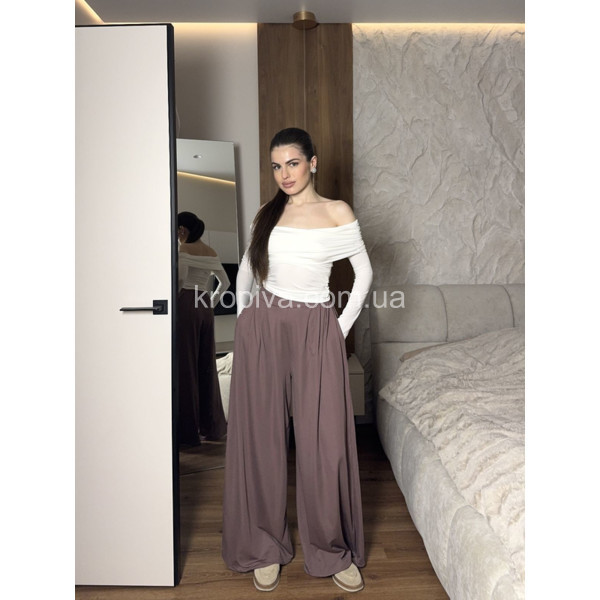 Женские штаны свободного кроя 1713 оптом 100326-172