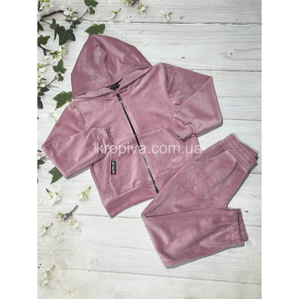 Детский костюм 861 велюр весна оптом 090326-735