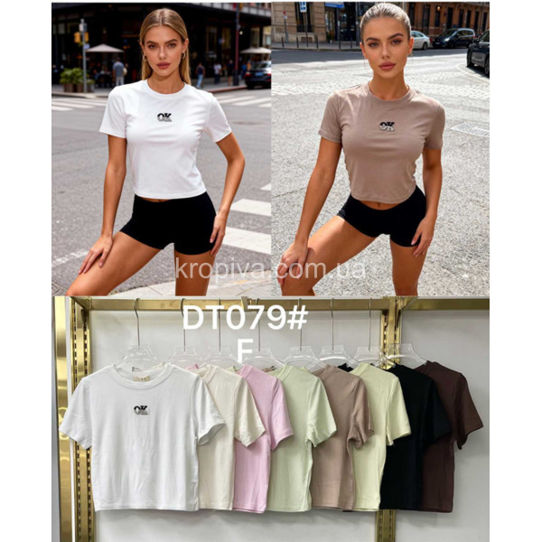 Женская футболка норма микс оптом 100326-734