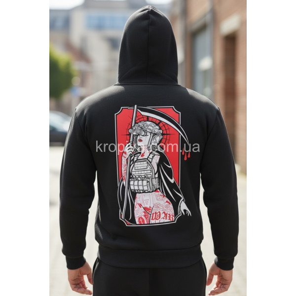 Чоловічий худі двонитка батал оптом 070426-0260