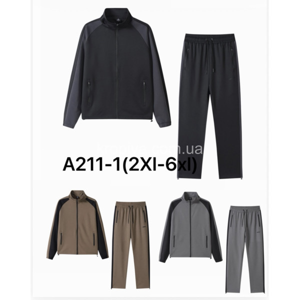 Чоловічий спортивний костюм батал оптом 060426-619