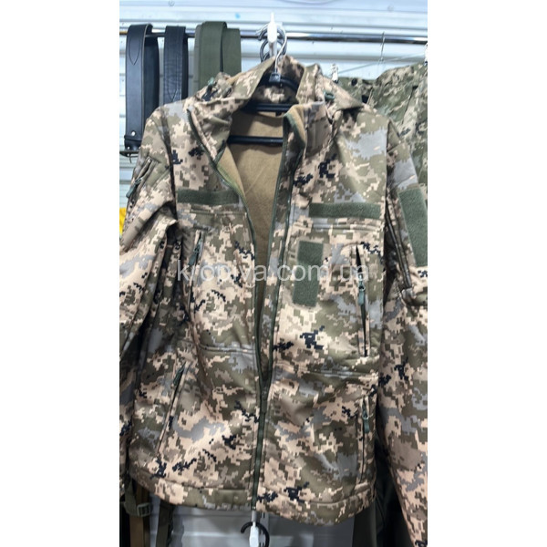 Куртка пиксель на флисе для ЗСУ оптом 171222-683