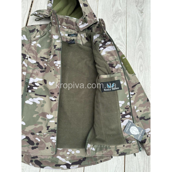 Куртка на двойном флисе Single Sword Турция оптом  (010223-625)