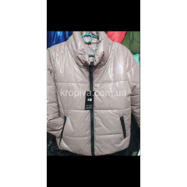 Женская куртка на резинке норма весна/осень оптом 110223-652
