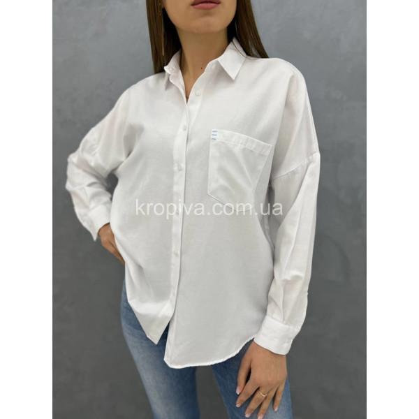 Женская рубашка коттон норма Турция оптом  (080823-654)