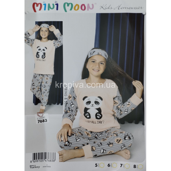 Детская пижама 5-8 лет махра оптом  (200823-727)