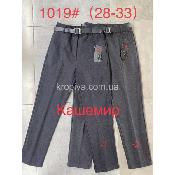 Женские кашемировые брюки 1019 норма оптом  (250923-016)