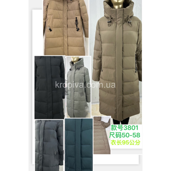 Жіноча зимове пальто напівбатал оптом 141023-679