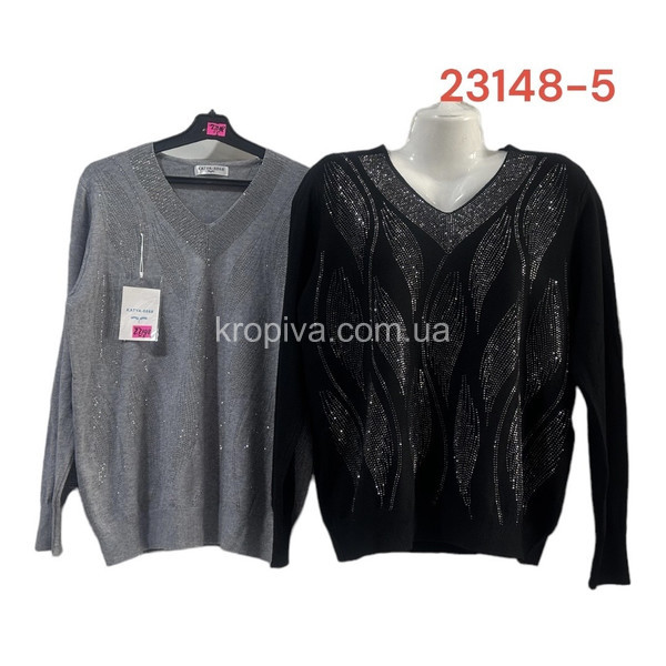 Жіночий светр батал оптом  (021123-684)