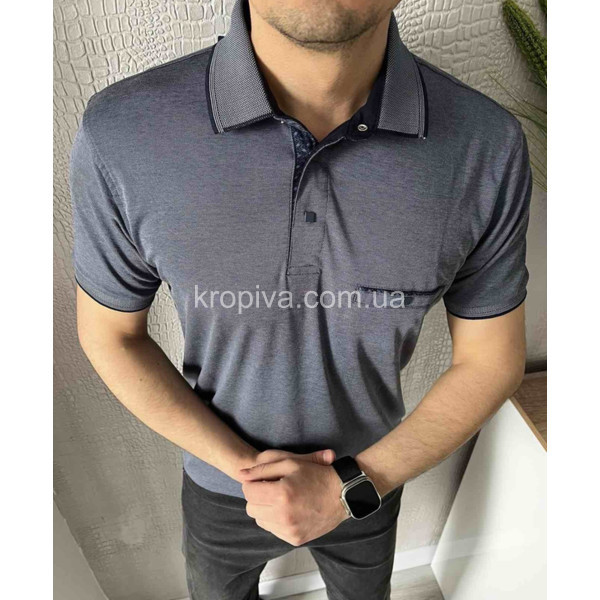 Чоловічі футболки-поло норма Туреччина оптом  (020324-633)
