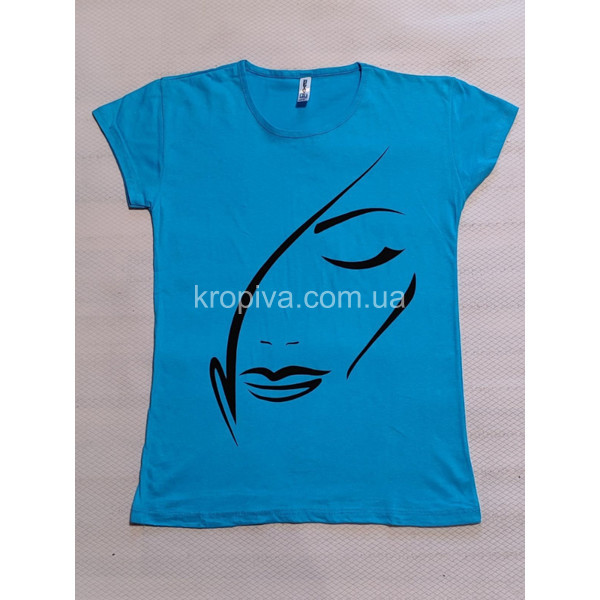 Женская футболка норма оптом  (010324-486)