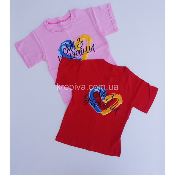 Детская футболка 34-40 кулир оптом  (090424-717)