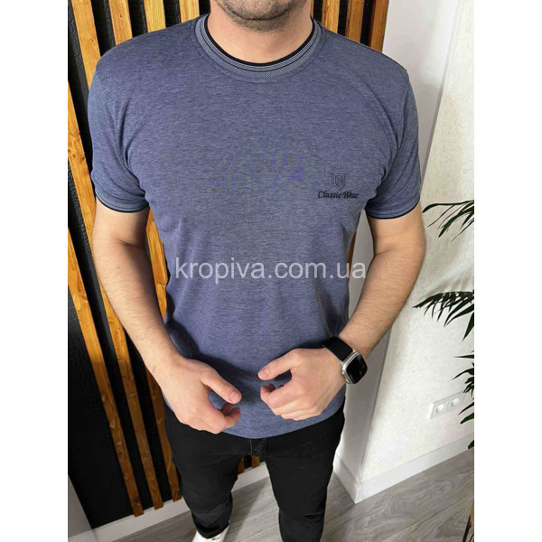 Мужская футболка норма Турция оптом  (220424-631)