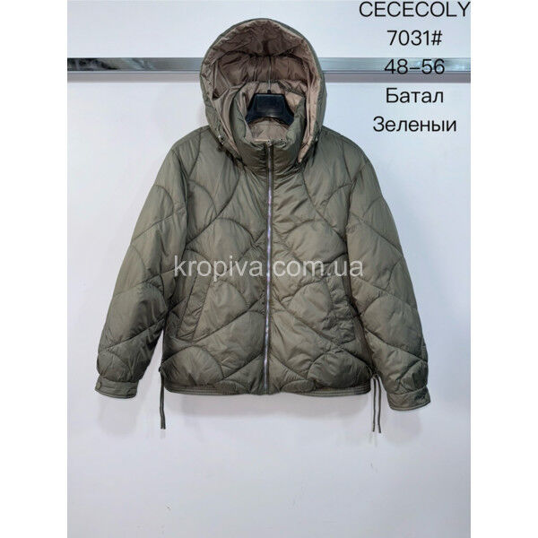 Женская куртка полубатал Турция оптом 031024-631