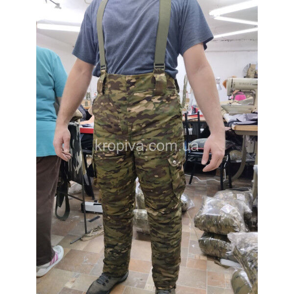 Штаны тактические с подтяжками зима для ЗСУ оптом 311024-741