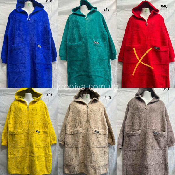 Женский кардиган батал микс  оптом 031124-466