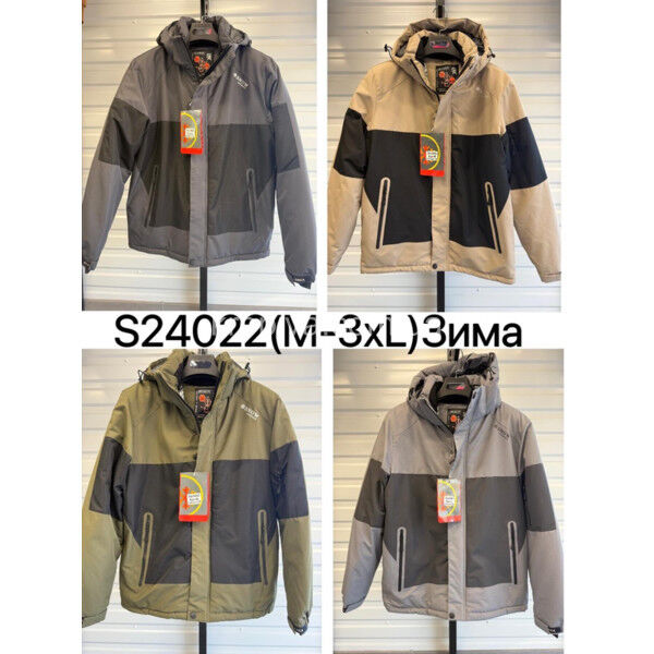 Мужская куртка норма термо зима оптом 031224-639