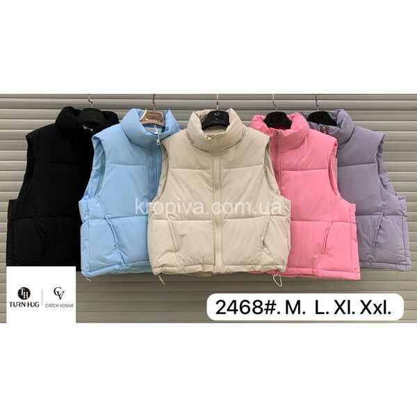 Женская жилетка норма весна оптом 160125-641
