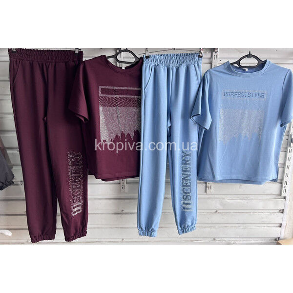 Женский костюм батал весна оптом  (080225-643)