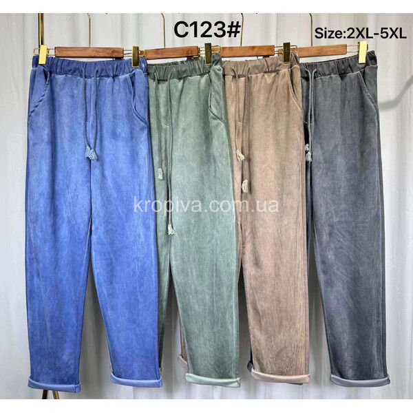 Женские штаны 123 батал оптом 200325-0148