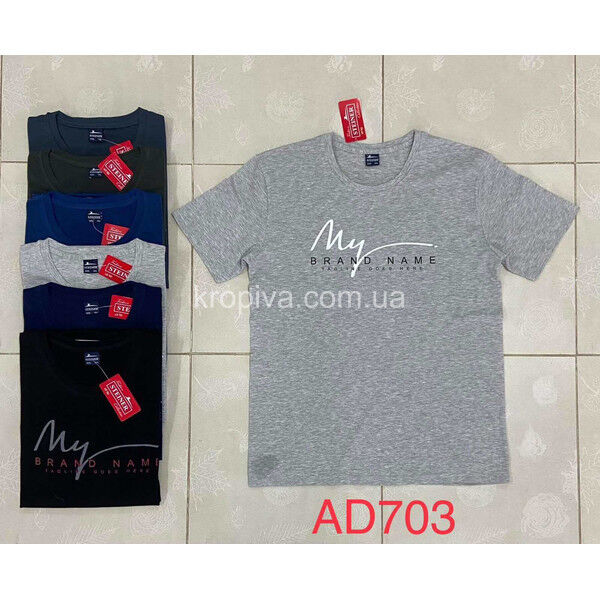 Мужская футболка батал микс оптом 230325-687