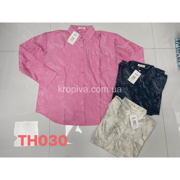 Женский рубашка оверсайз оптом 060425-679