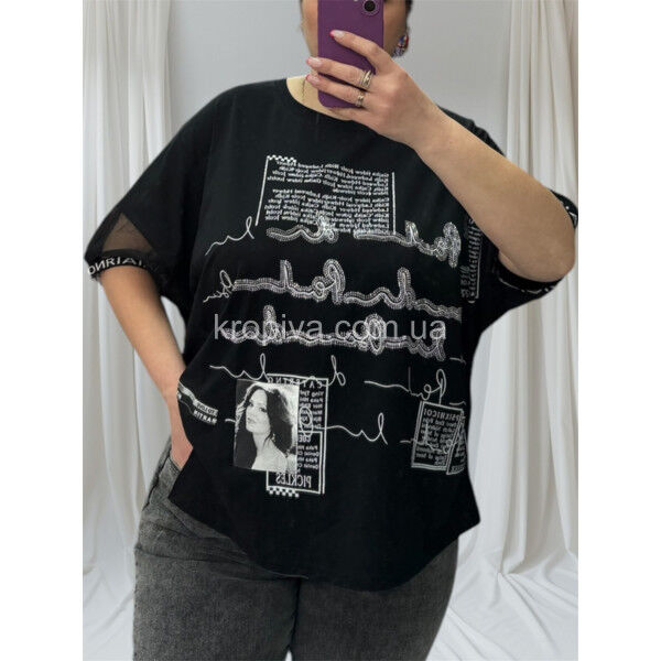 Женская футболка 25316 супербатал микс оптом 170425-759