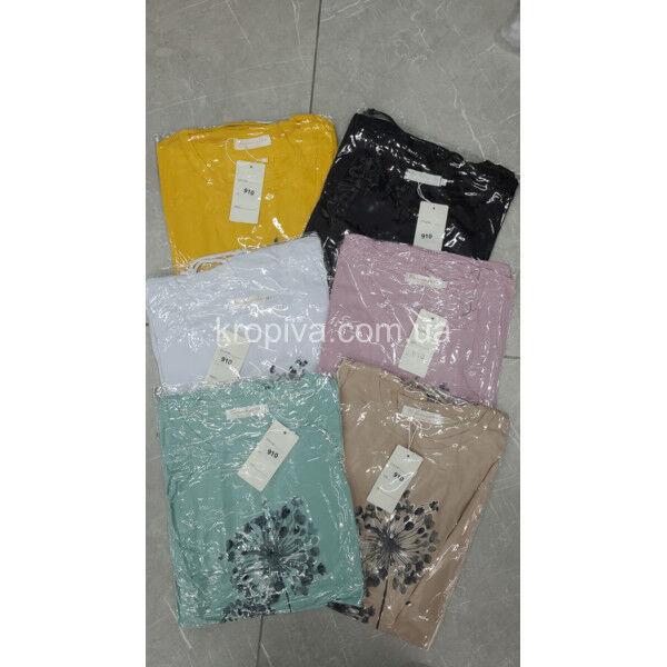 Женская футболка 910 батал оптом 040525-061