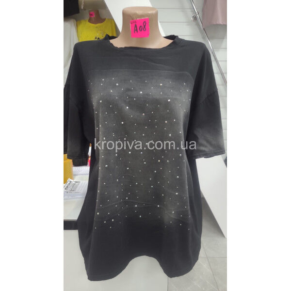 Женская футболка 008 батал микс оптом 040525-091