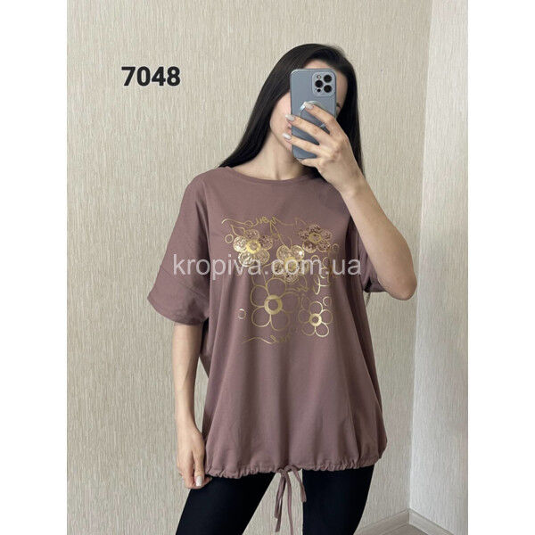 Женская футболка 7048 оптом 050525-204