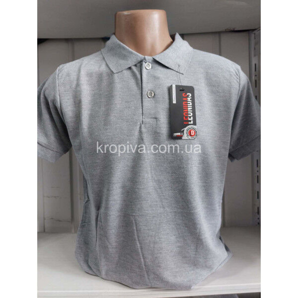 Мужская футболка-поло норма Турция LEONIDAS оптом 030525-781