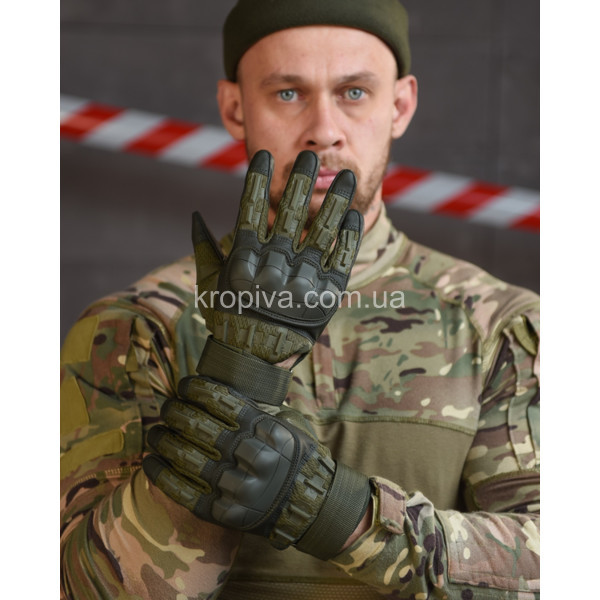 Перчатки тактические полнопалые силикон 2.0 для ЗСУ оптом 190525-649