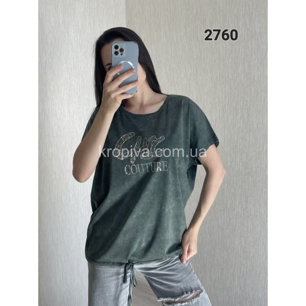 Жіноча футболка вареня оптом 220525-99