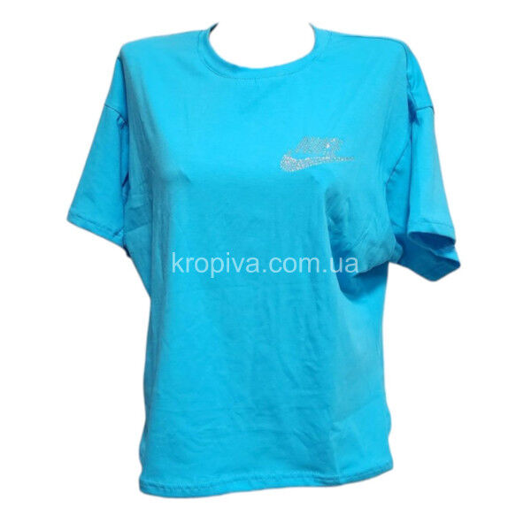 Женская футболка батал оптом 050625-635