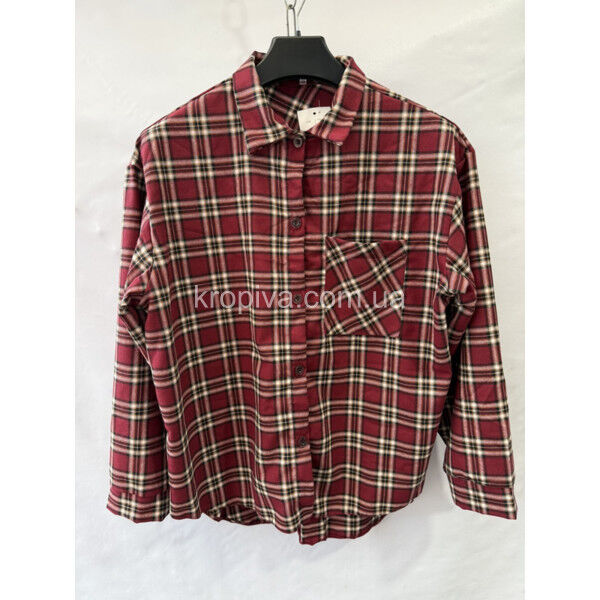 Женская рубашка батал оптом 050725-102