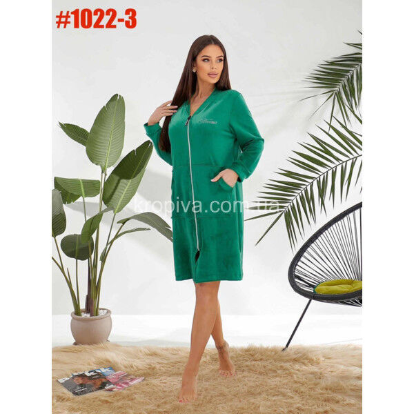 Женский халат велюр 1022 оптом 180725-634