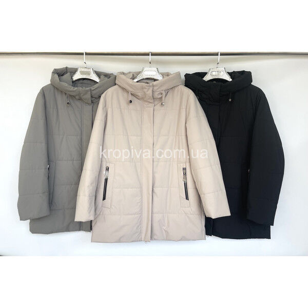 Женская куртка весна 2033 батал оптом 310725-052