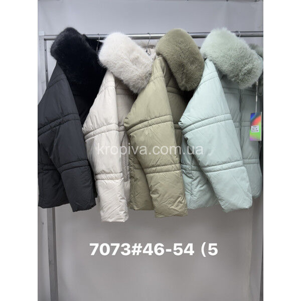 Женская куртка зима 7073 полубатал оптом 070825-099