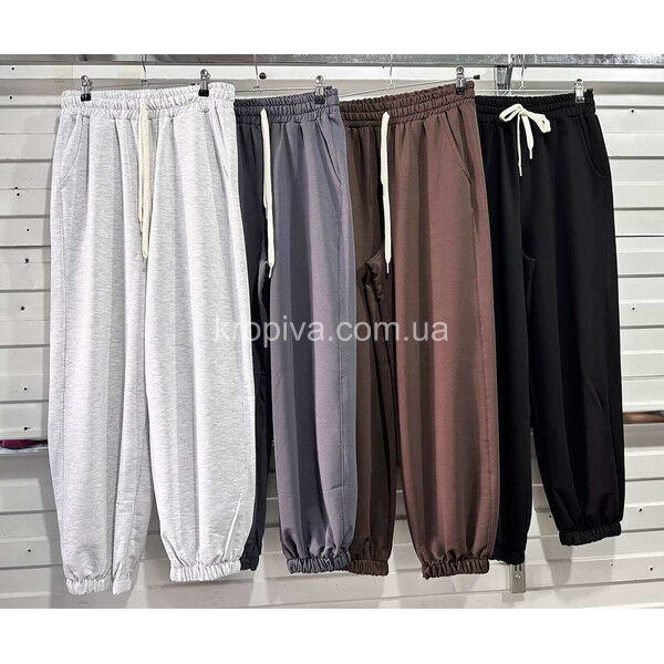 Женские спортивные штаны норма оптом 180825-723