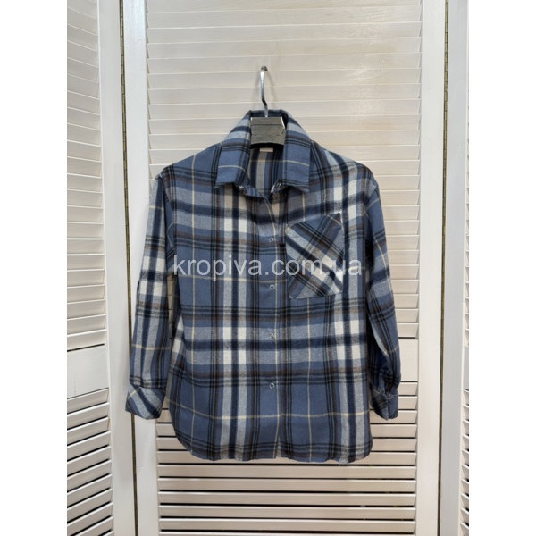 Детская рубашка фланель оптом 240825-723