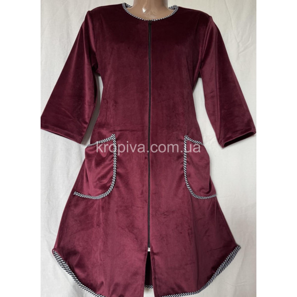 Женский халат велюр оптом 250825-719