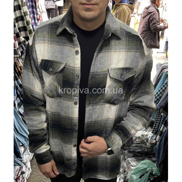 Мужская рубашка шерсть Турция оптом 250925-691