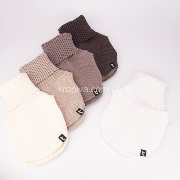 Детская манишка Фрост двойная микс оптом 011025-777