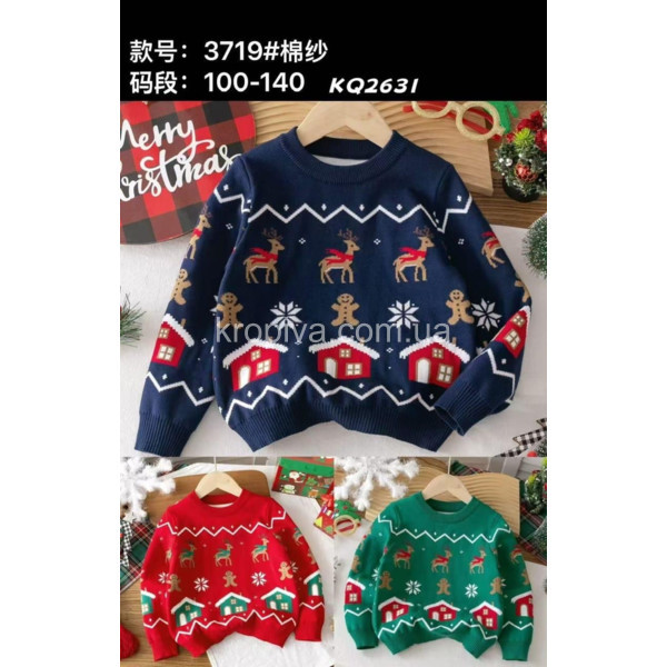 Детский свитер 100-140 оптом 301025-734
