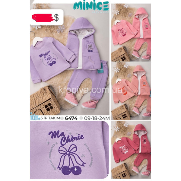 Дитячий костюм 9-24 міс Туреччина оптом 081125-731