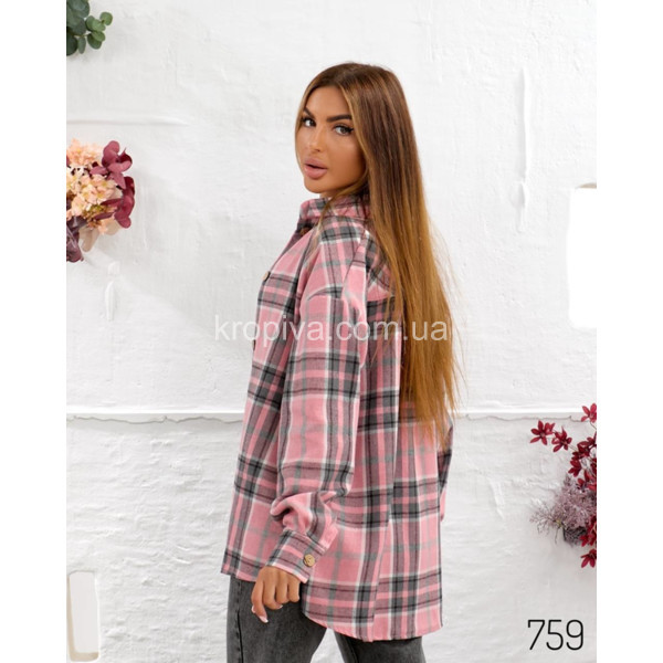 Жіноча сорочка 759 коттон оптом 091125-699