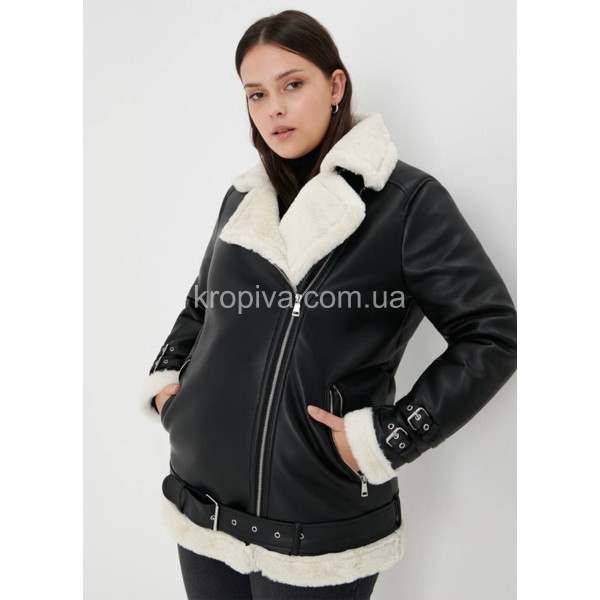 Женская стильная дублёнка 601 оптом 211125-04