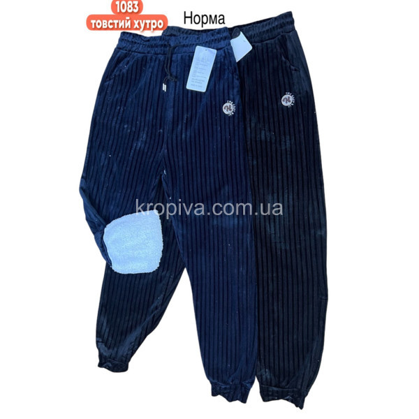 Жіночі спортивні штани на хутрі норма мікс оптом 221125-785