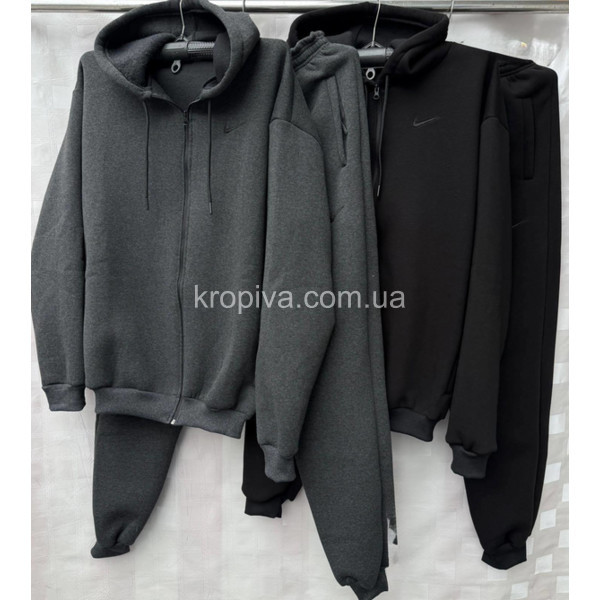 Мужской спортивный костюм на флисе батал оптом 161225-607